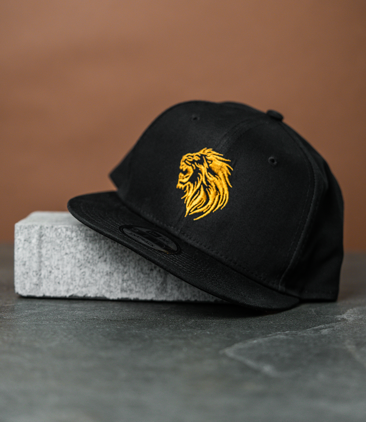 Black Snapback Cap